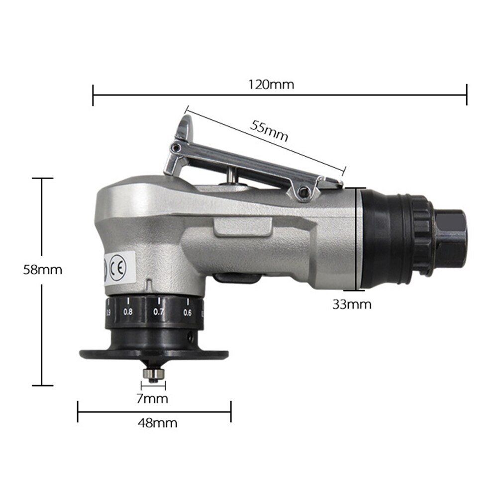 Mini Pneumatische Maschine Entgraten 45 Grad Bogen Fase Einstellbare Tiefe Tragbaren Metall Handheld Abschrägung Trimmen Werkzeuge