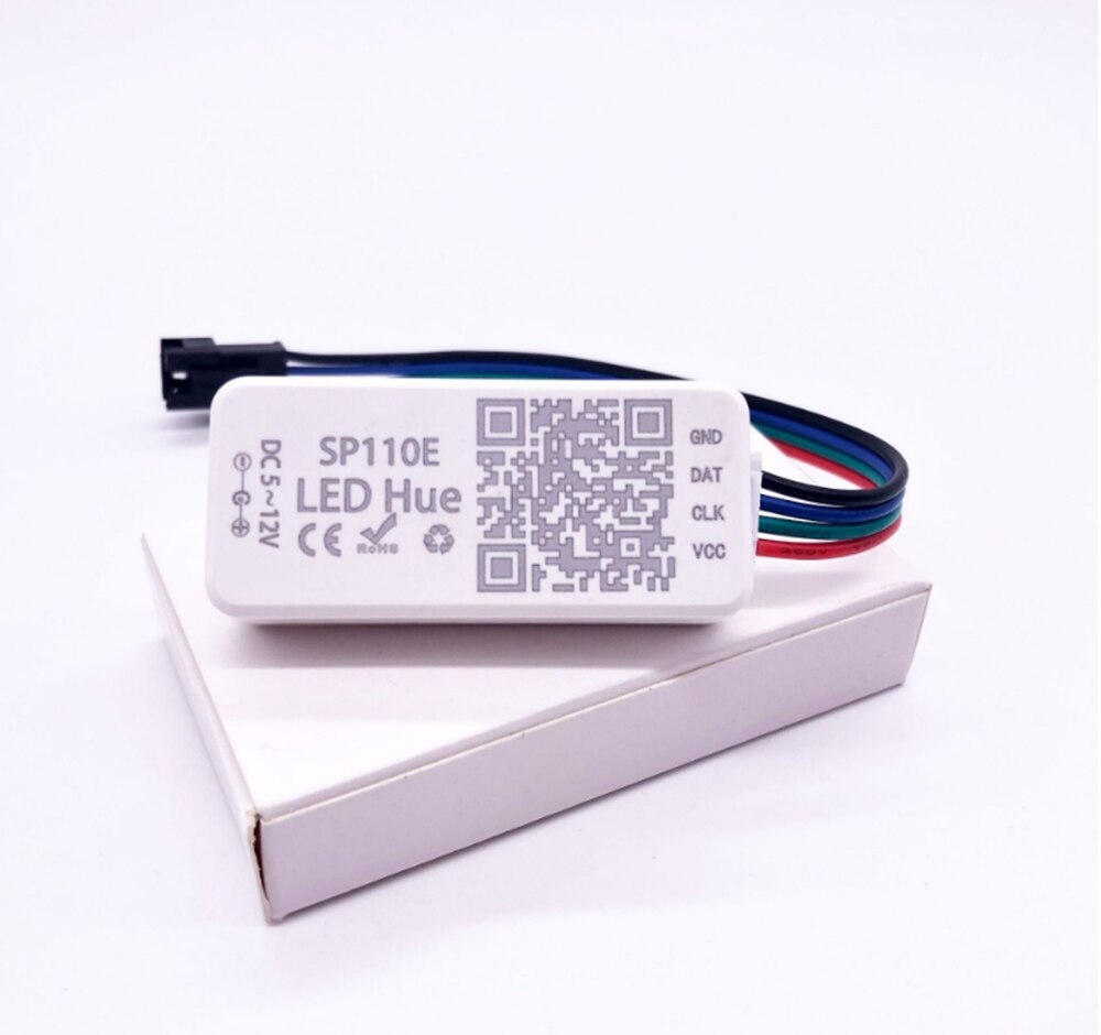 WS2812B WS2811 Led Strip Controller Music Wifi Bluetooth Led Controller SP108E SP107E SP106E SP105E SP110E 14/17/21 Keys DC5-24V: SP110E