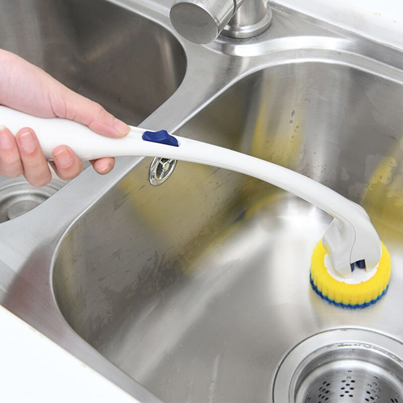 Jednorazowa szczotka robić wc środki czystości artykuły domowe akcesoria kuchenne wymienna szczotka robić wc obrotowa szczotka gąbkowa
