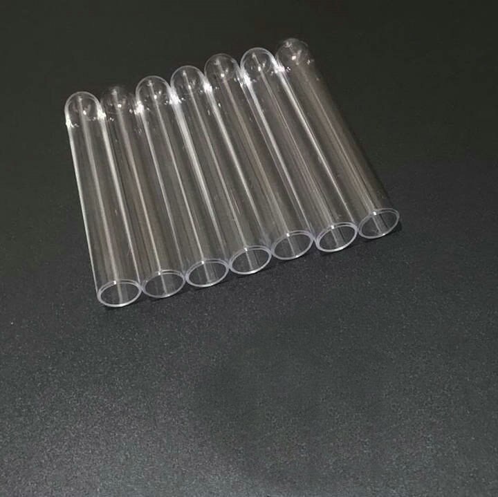 50 stks/partij 12x100mm ronde bodem Plastic test tubes voor soorten Laboratorium Tests