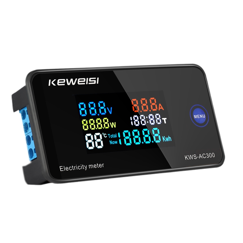 AC 50-300V Voltmeter Ammeter Power Energy Meter LE... – Grandado