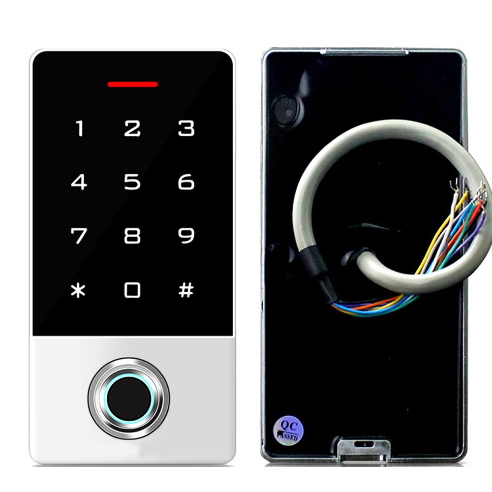 Standalone Door Lock IP68 Waterproof Fingerprint Access Control Fingerprint RFID Card Reader Door Entry Keypad 10000 user