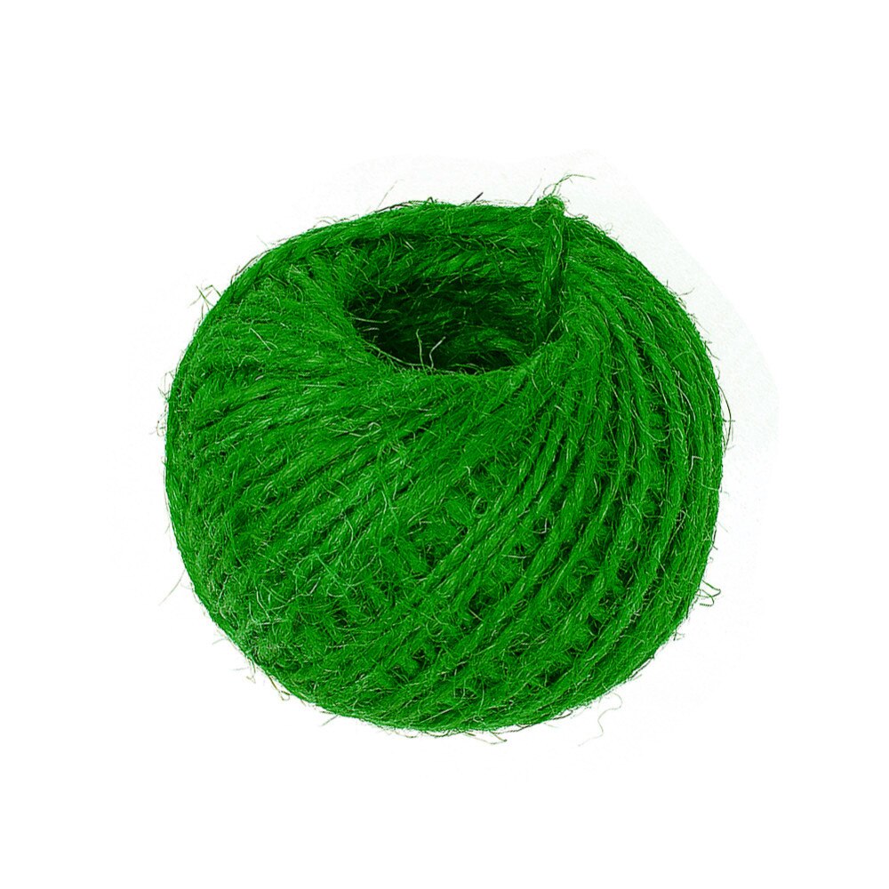 1 rol 2mm 30m jute touw natuurlijke sisal rustieke labels wikkel bruiloft decoratie knutselen gedraaid touw touw koord feestbenodigdheden