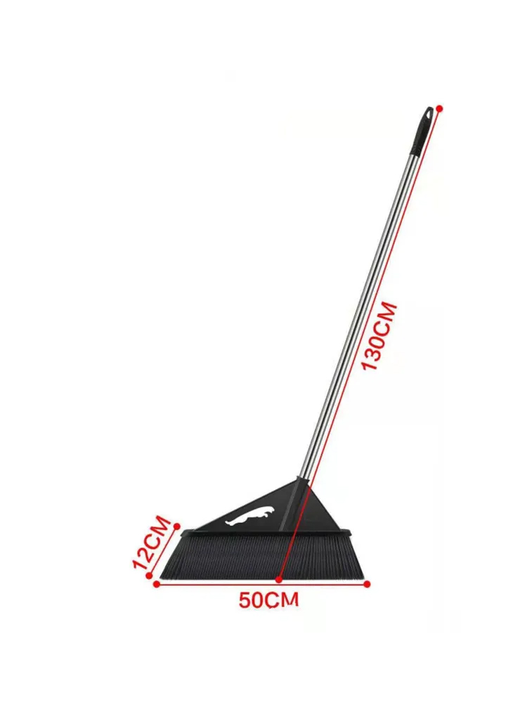 50cm vassoura de poeira jardim mão squeeze mop ferramentas limpeza doméstica escova varredura coletor lixo armazém fábrica selecionador mágico: Default Title
