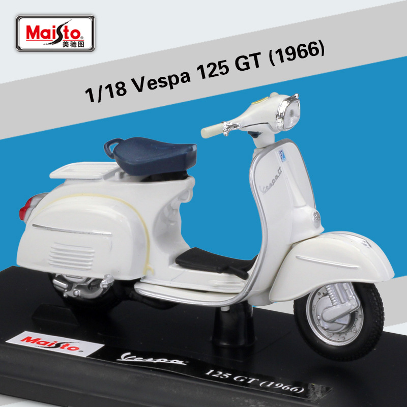 1:18 Maisto Vespa Hoverboard E Skate Elettrici Moto In Metallo Pressofuso Modello di Moto Da Collezione: 10