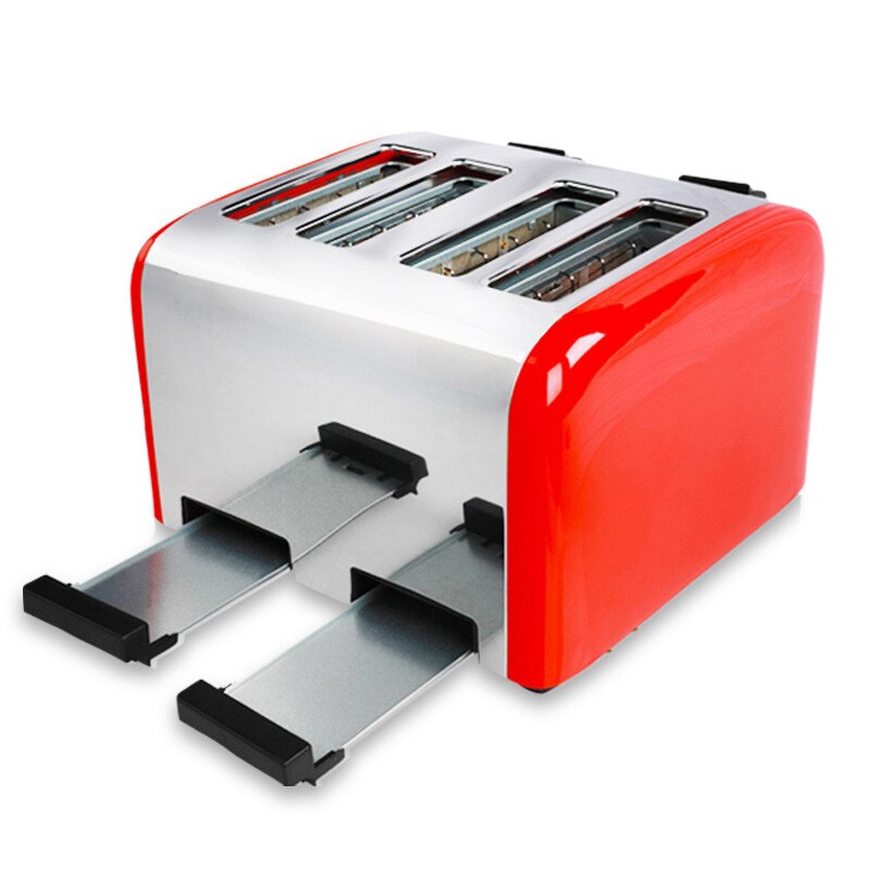 Household Toast Bread Roasting Machine Commercial 4-slice Toaster Breakfast Machine Fully Automatic Toast Maker TR-2202