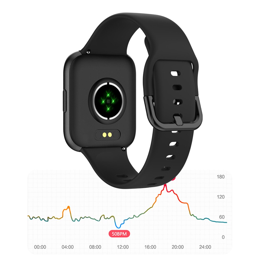 COLMI P8 SE Plus Clever Uhr Männer Herz Bewertung Tracker drücken Nachricht Anruf Erinnerung IP68 Wasserdichte Smartwatch für Android iOS telefon