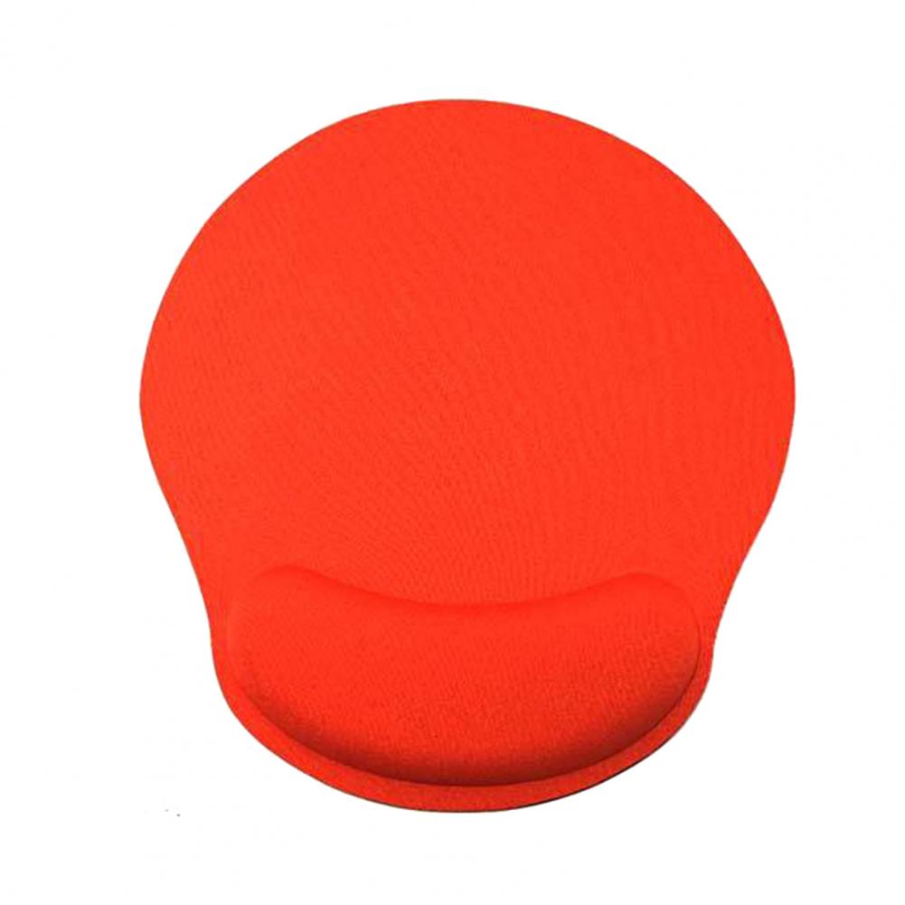 Mauspad matt Schreibtisch Pad mit Handgelenk schützen Anti-Rutsch-Gel Handgelenks tütze für PC Laptop Computer ergonomischen Komfort Armbinde: Orange