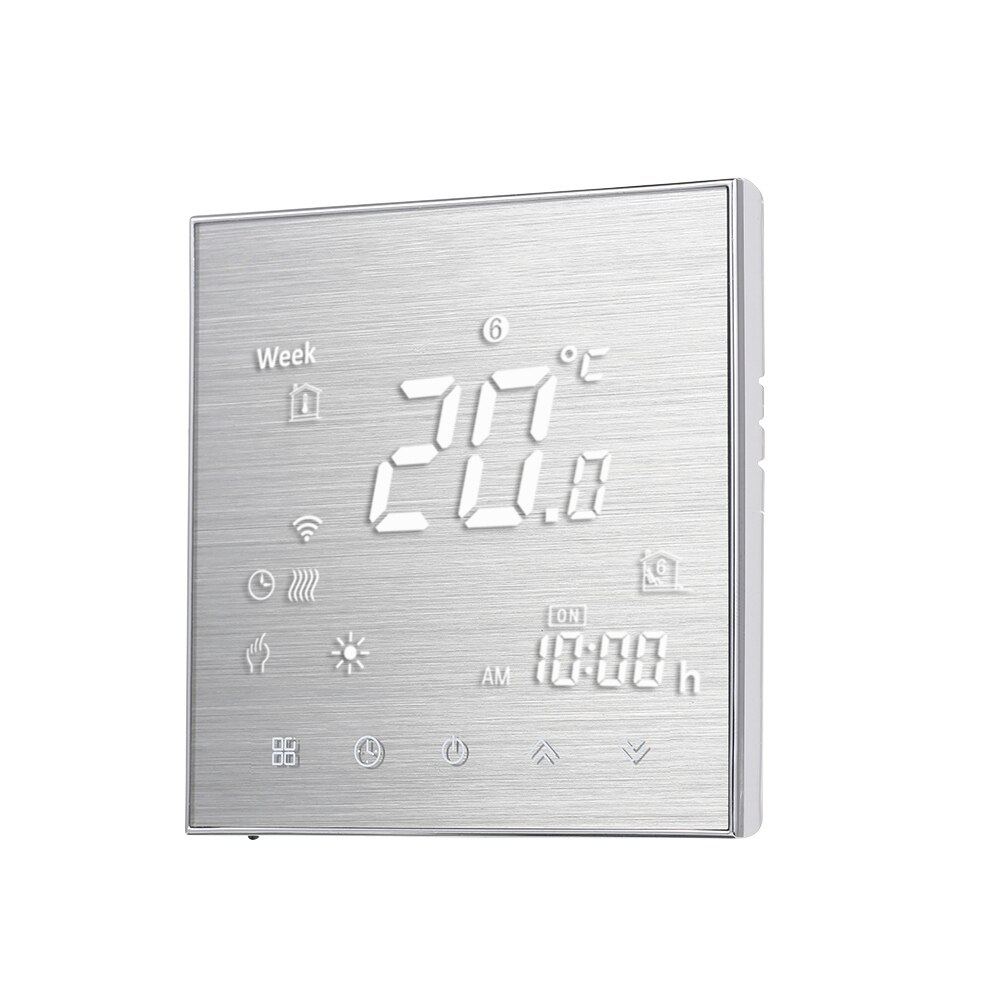 Digital Thermostats Water / Gas Boiler Heating Thermostat Voice Over WiFi Control Touch Screen Home Room Temperature Controller: Al no wifi