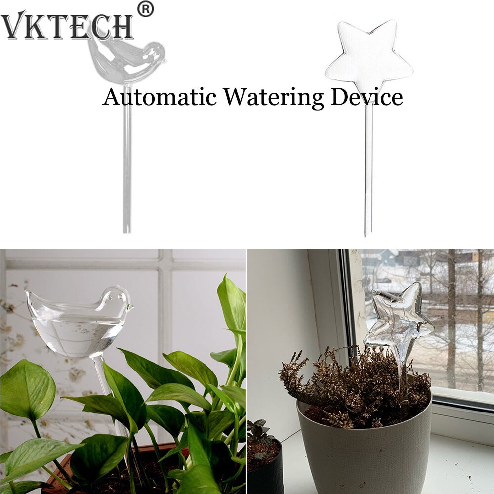 PVC Flower Automatic Watering Device Houseplant Plant Pot Imitation Bird Good Permeability Home Garden Plant Growing Accessories
