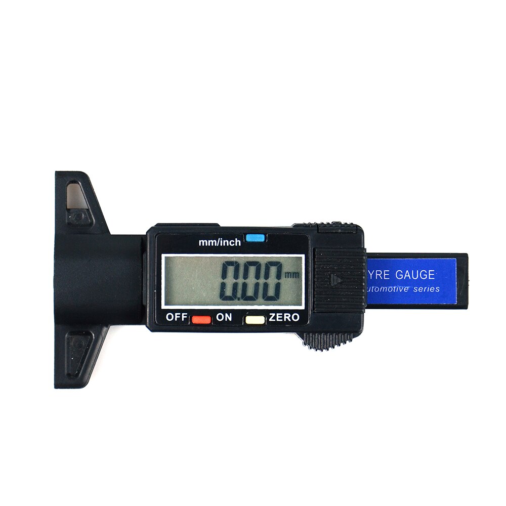 Digital Car Tyre Tire Tread Depth Gauge Meter Measurer Tool Caliper Thickness Gauges Tread Brake Pad Shoe Tire Monitoring System