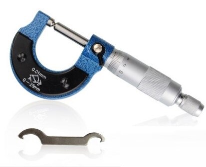 0-75MM 0.01 precision micrometer screw gauge screw-thread outside micrometer measuring tool industrial grade