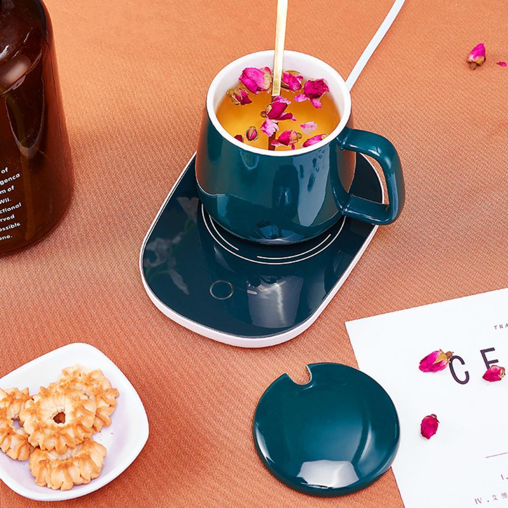 Electric Coaster Universal Heating Mug Pad Constant Temperature Quick Heating Cup Warmer Mug Heater Tray Electric Heated Pad