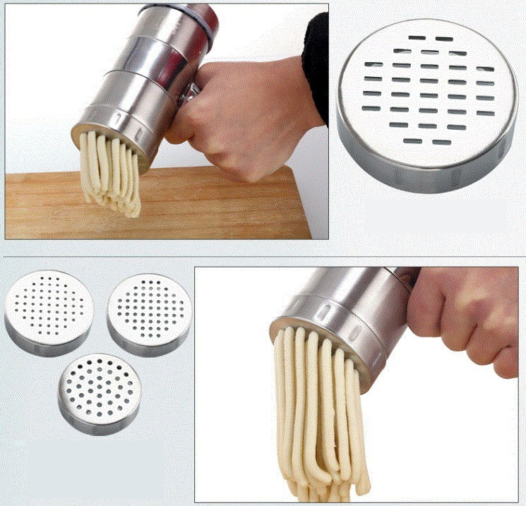3 jaar garantie Roestvrij staal Handmatige Noodle Maker Druk Pastamachine Crank Cutter Juicer Kookgerei Keuken gereedschap spaghetti