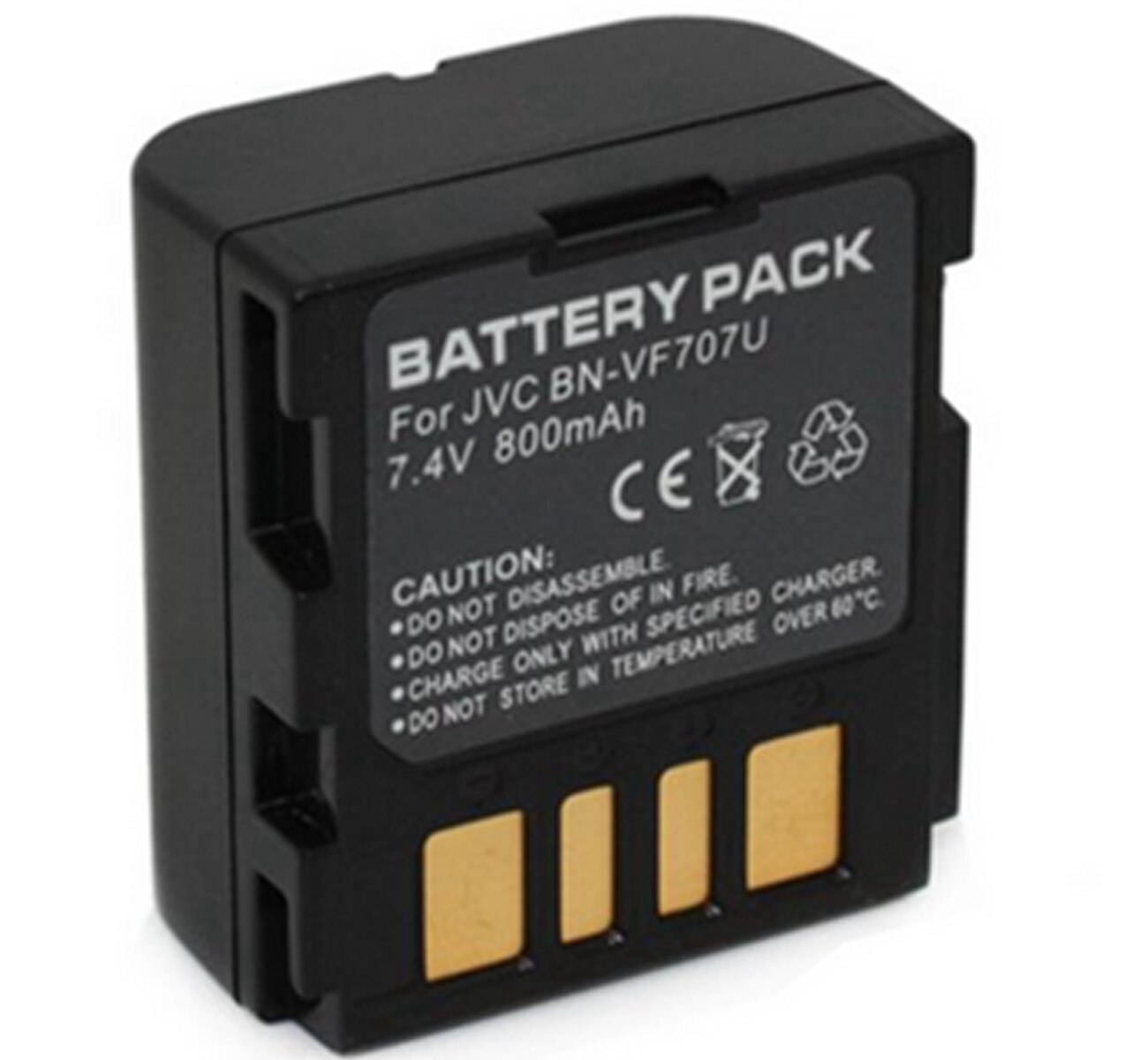 Battery Pack for JVC BN-VF707, BN-VF707U, BN-VF707US, BN-VF714, BN-VF714U, BN-VF714US, BN-VF733, BN-VF733U, BN-VF733US