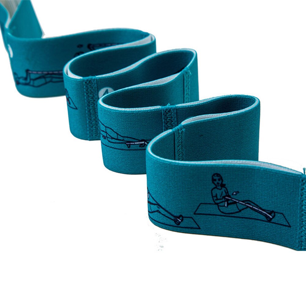 Home Gym Workout Stretching Strap Gymnastics Resistance Band Muscle Training Bodybuilding Yoga Exercise Fitness Accessories