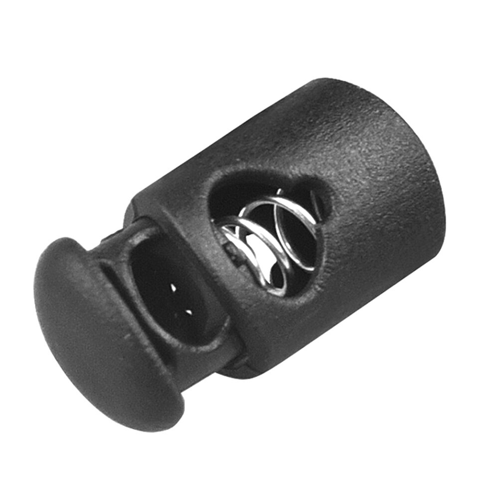Lanière serrure monotrou Mini universel attache boutons cordon bouchon en plastique bascule coulissante printemps chargé vêtements