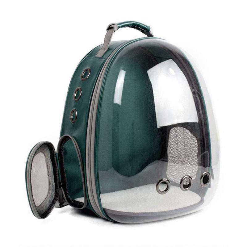 Bærbar kæledyr / kat / hund / hvalp rygsæk bærer boble, rumkapsel 360 graders sightseeing kanin rygsæk håndtaske tran