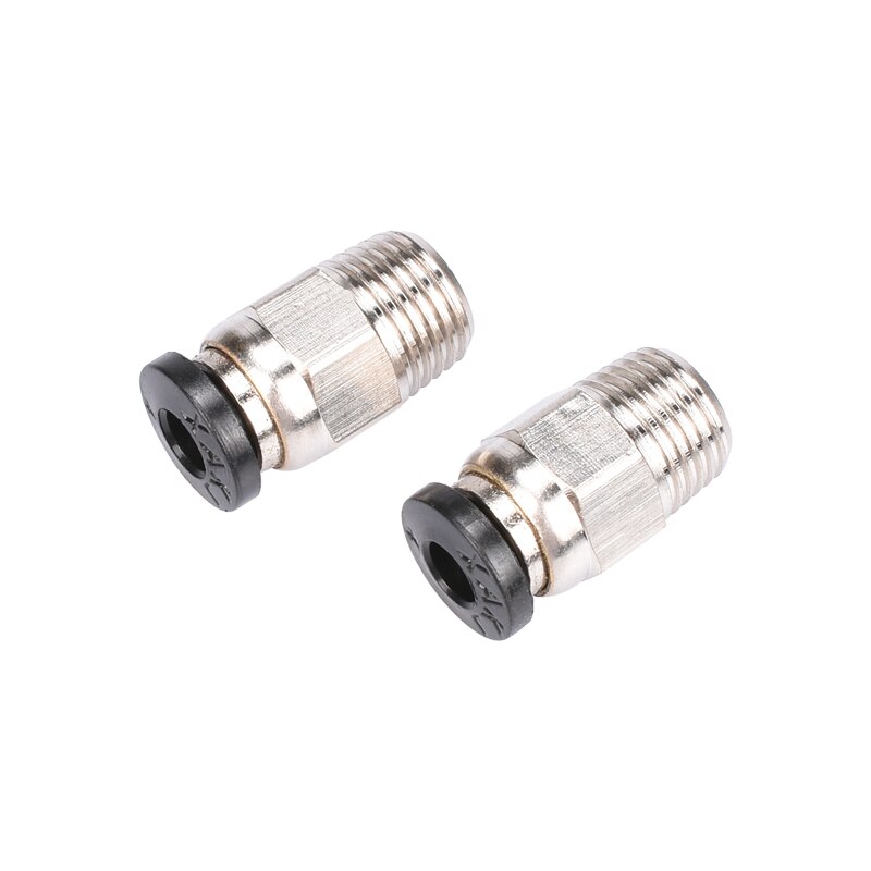 Pneumatische Connector PC4-01 M10 1.75mm 3mm PTFE Tube snelkoppeling j-head Fitting voor 3d V6 j-hoofd remote hotend bowden extruder