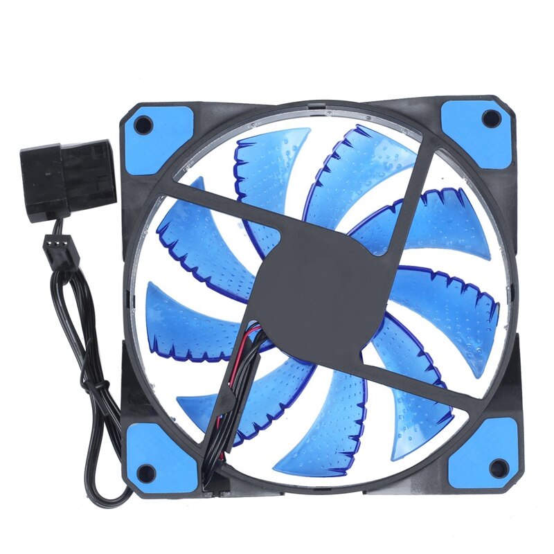 2 Pcs Accessories: 1 Pcs PC Computer Chassis Fan Case Heatsink & 1 Pcs ATX 4-Pin Male to Female Power Supply Cable Cord