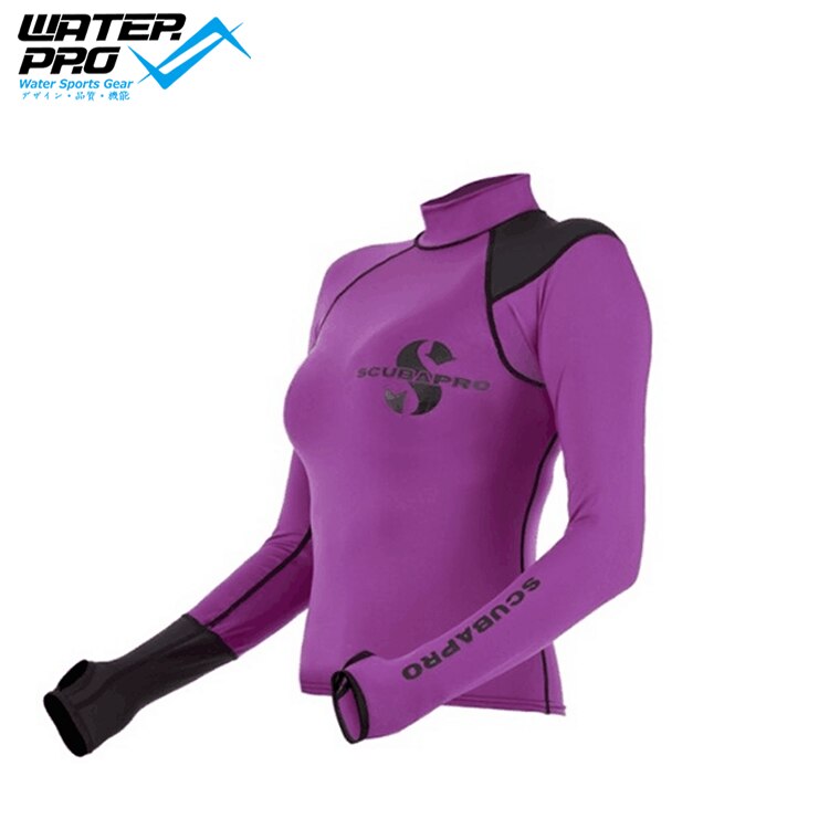 Scubapro Hybrid RASHGUARD MANICHE LUNGHE LADY UPF50 per gli Sport Acquatici lo snorkeling immersioni subacquee