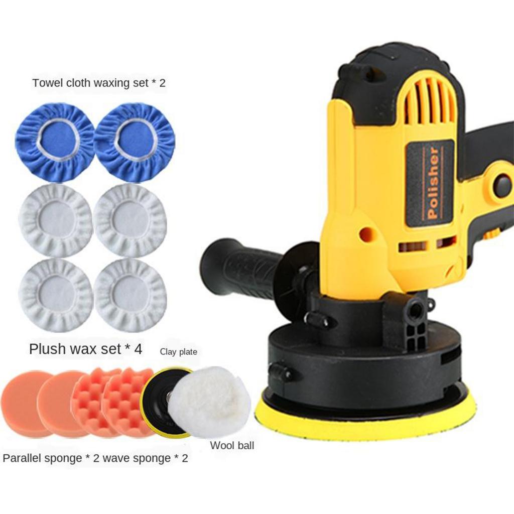 Electric Car Polisher Machine 220V 600-3700rpm 5500W Auto Polishing Machine USA Plug Sander Polish Waxing Tools Car Accessories