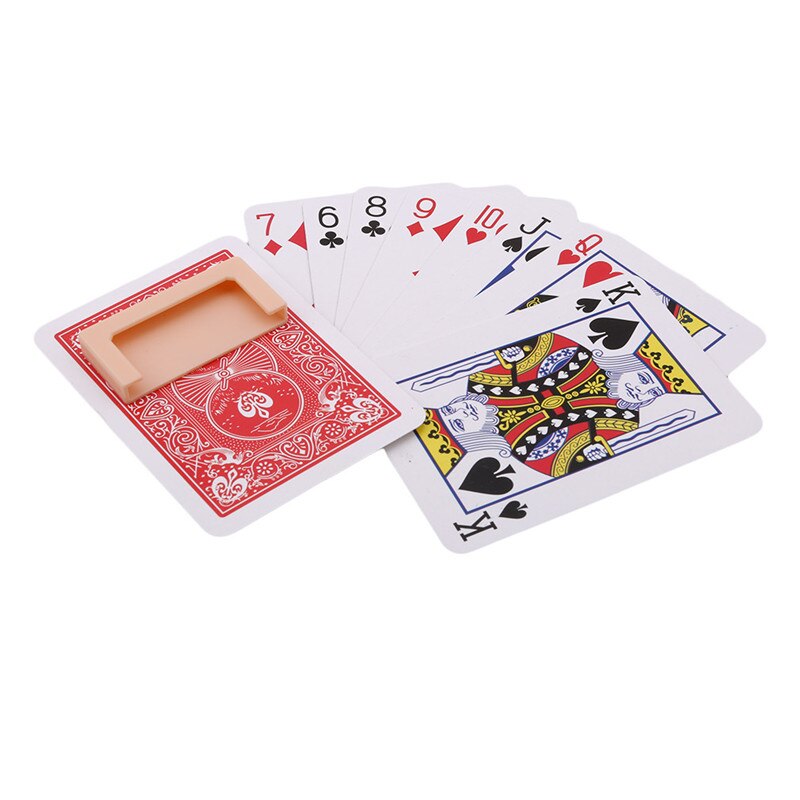 Funny Shrinking Cards Magic Tricks Big To Small Playing Card Training Set For Party Stage Performance Illusion Mentalism