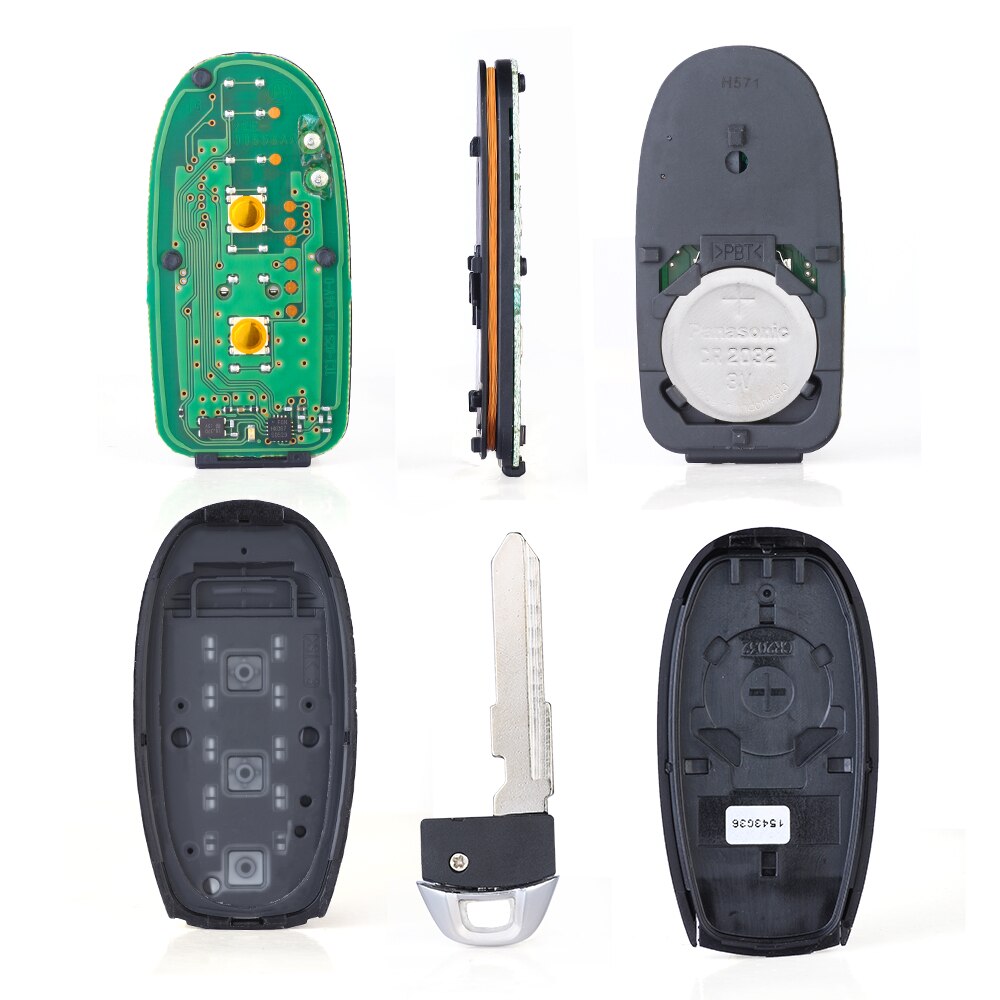 KEYECU OEM for Suzuki SX4 Cross Vitara Swift Remote Key Fob 315MHz TS007 / 433.92MHz TS008 ID47 Chip