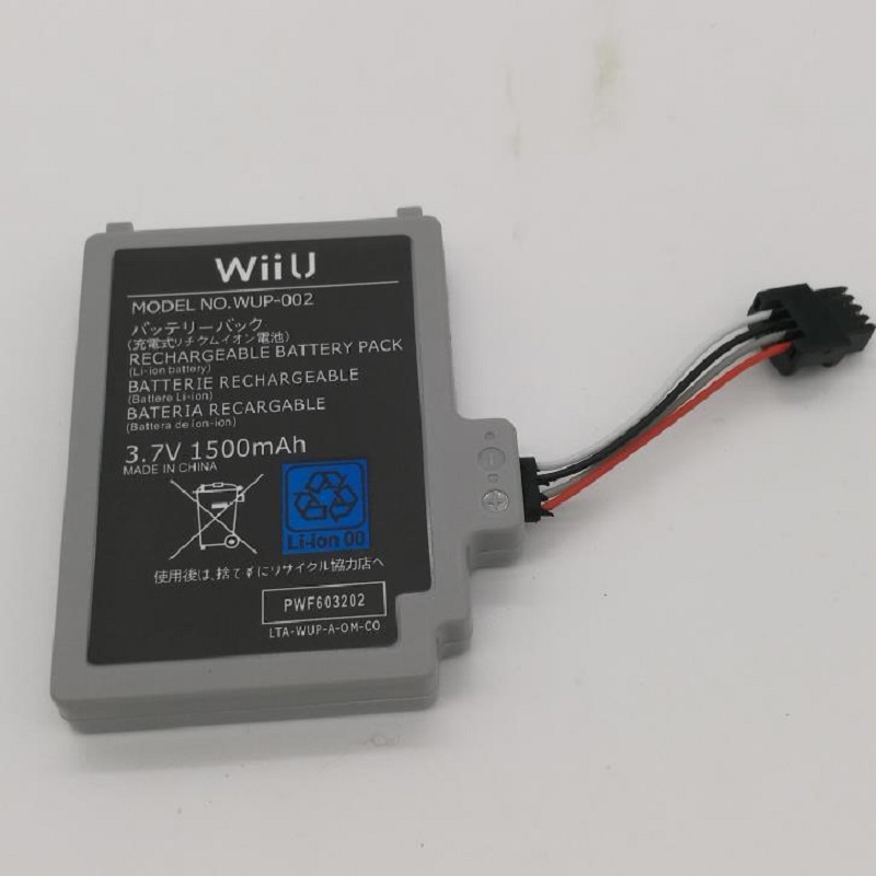 1500mAh Battery for Nintendo WiiU Wii U Gamepad Joystick Controller Bateria 3.7V Li-Ion Rechargeable Batteries Replacement