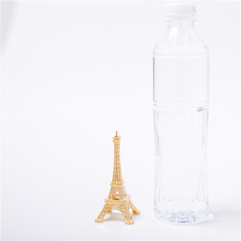 Decoración de la Torre Eiffel dorada, decoración del hogar de aleación de Zinc, de mejora, gabinete decorativo para vino