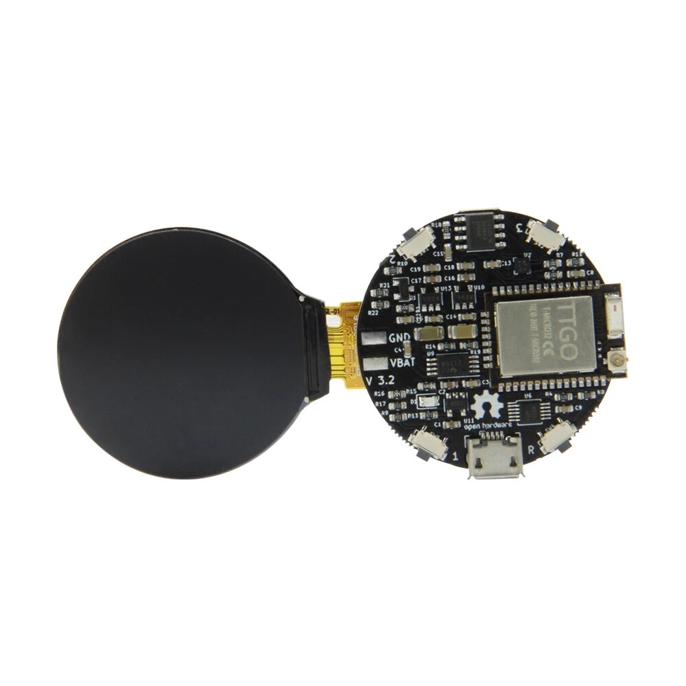 LILYGO®& Pauls_3d_things Open-Smartwatch T-micro32 ESP32 WIFI/Bluetooth für arduino