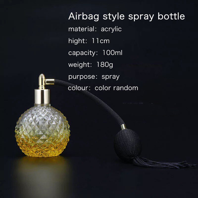 Bar soul cocktail smaksättning flaska spary flaska krydda flaska akryl airbag stil bartender verktyg bar verktyg: 100ml färg slumpmässigt
