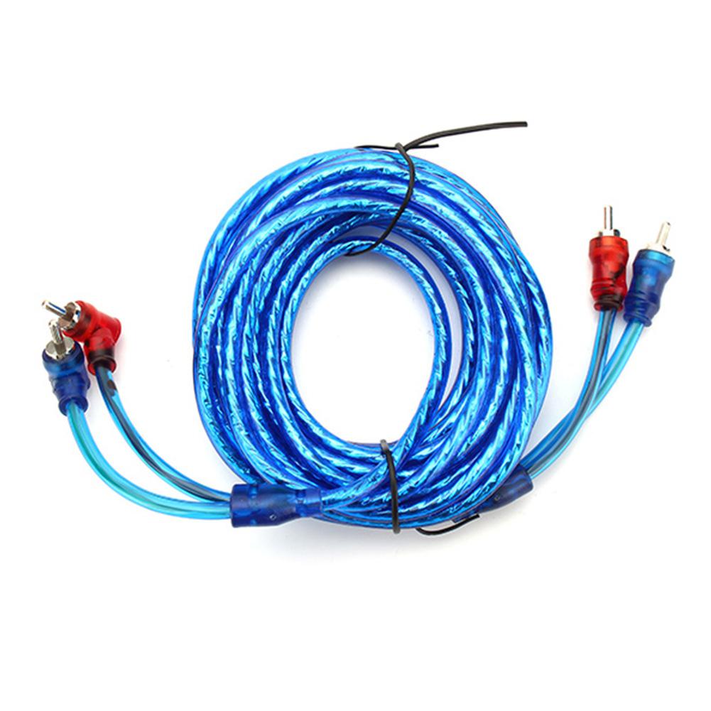60 AMP Fuse Holder 8GA Power Cable Subwoofer Speaker Car Audio RCA Power Cable Fuse Kit Wire Wiring Amplifier Installation Wires