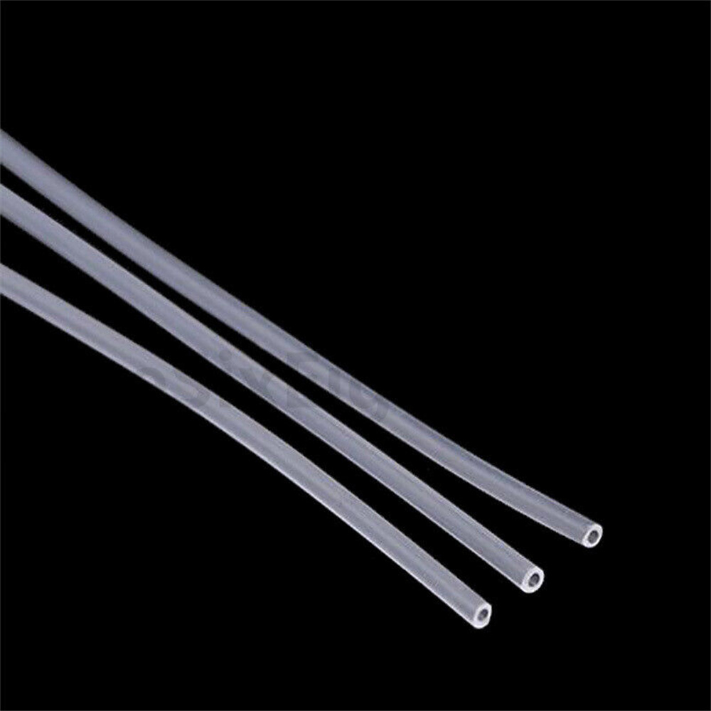 Tube en Silicone de Alimentaire, Haute Température, Transparent, Souple, Flexible, ID 0,5mm/1mm