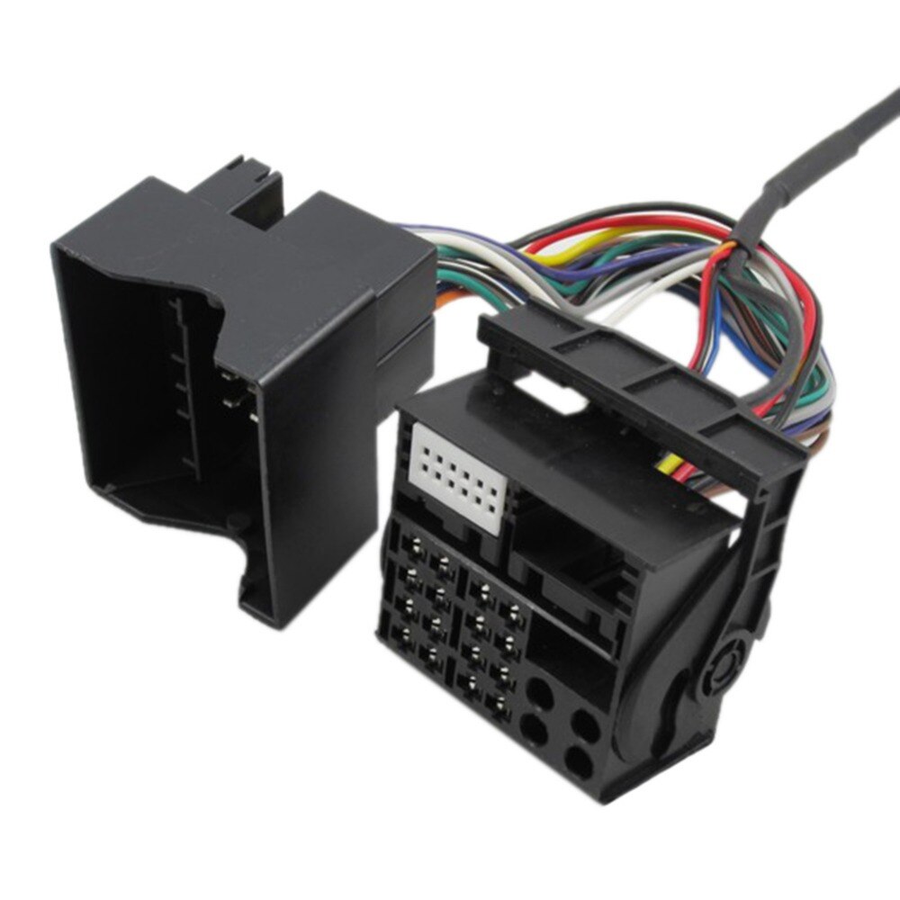 Replacement 12-Pin Adapter Wire Harness For Renault Bluetooth Car Adapter M06/M07 Digtial Music CD Changer