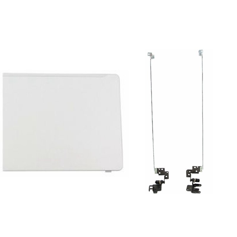 For Acer F5-573 F5-573G Rear Lid TOP case laptop LCD Back Cover black/silver/white/blue /LCD hinges Left + Right: white A and hinges
