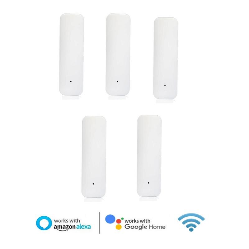 Détecteur intelligent d'ouverture/fermeture de porte, wi-fi, Tuya