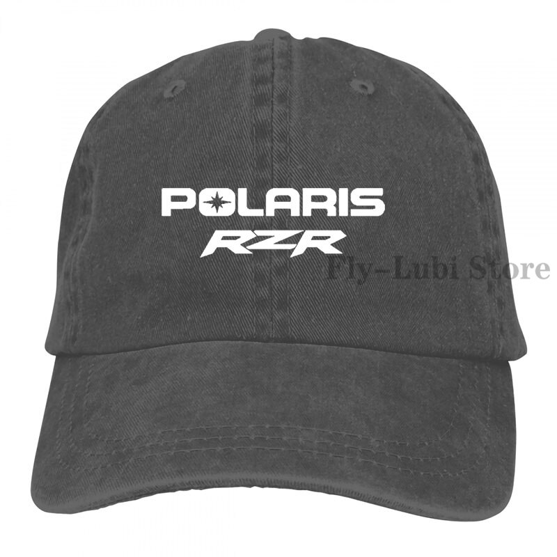 Polaris Rzr Utv 2 Baseball cap men women Trucker Hats adjustable cap: 2-Black