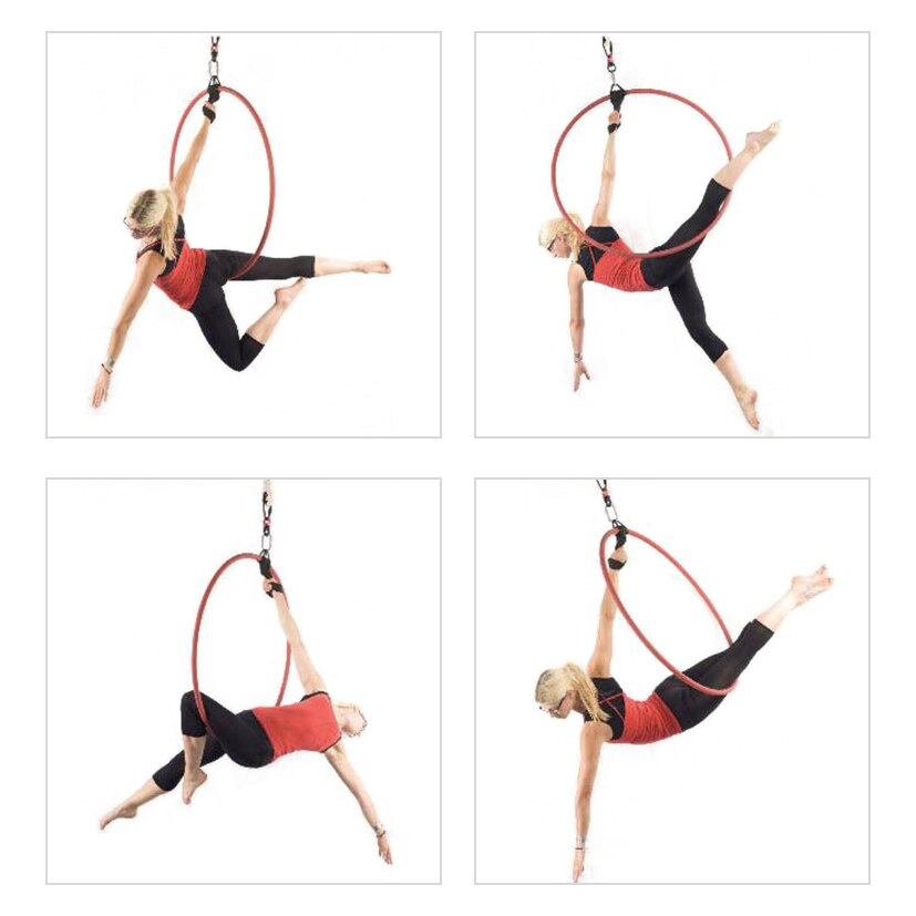 PRIOR FITNESS Lyra Aerial Hoop Hand Loop Strap noose for Yoga Aerial Training