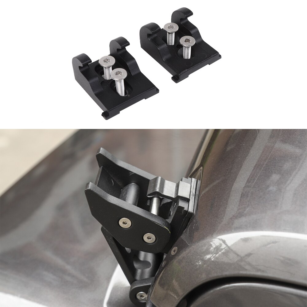 Para Jeep Wrangler JL 2018 2019 2020 Black Chrome Motor Capô Bloqueio Trava Catch Tampa Exterior ABS Carro de Segunda Geração styling