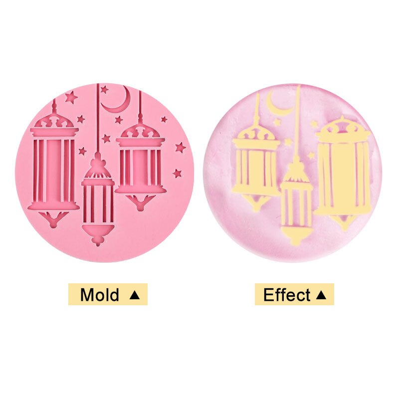 Eid Mubarak – moule à biscuits en relief, coupe-tampon en forme d&#39;étoile et de lune, décoration de fête musulmane du Ramadan, outils de cuisson de gâteaux à faire soi-même, moule à Fondant: 9