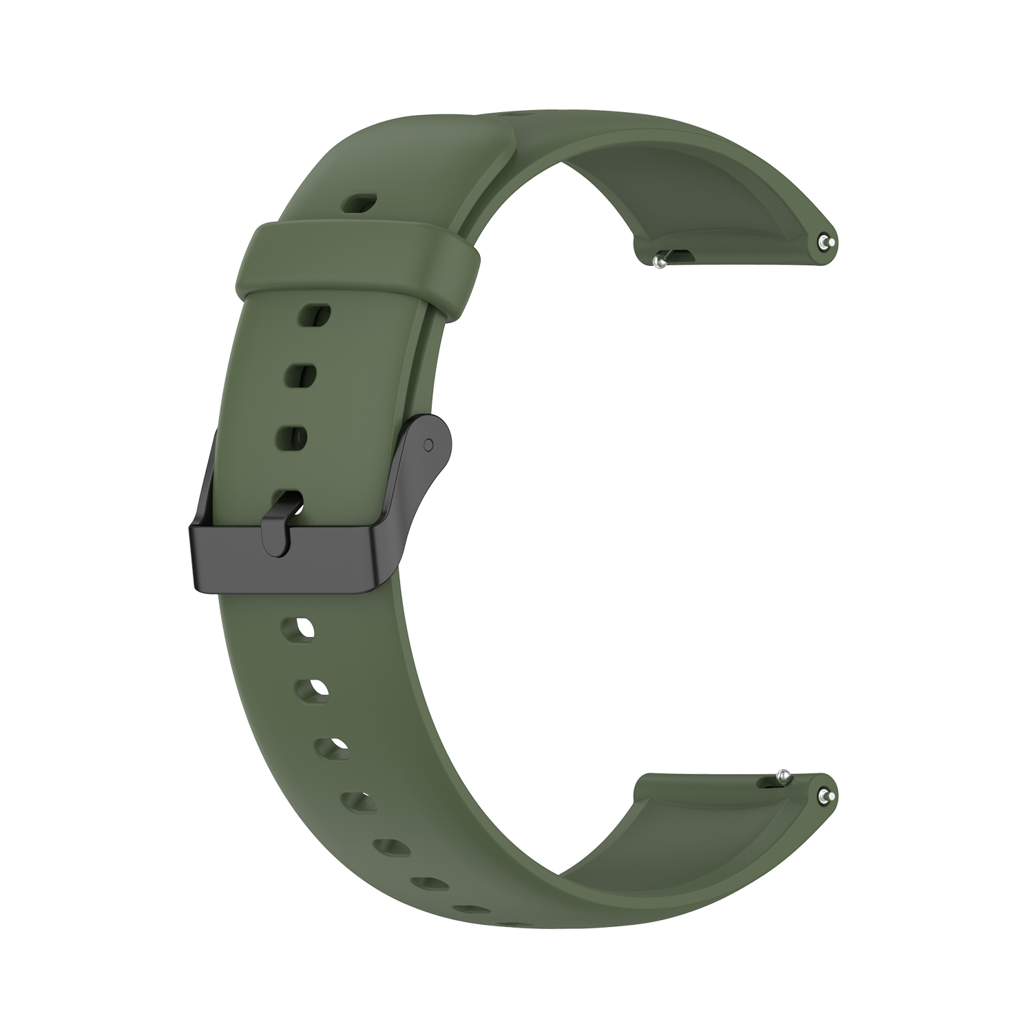 Correa de reloj oficial para Realme watch 3/2 pro, pulsera de silicona para Realme watch 2/Realme S/S pro, accesorios de pulsera: Caqui