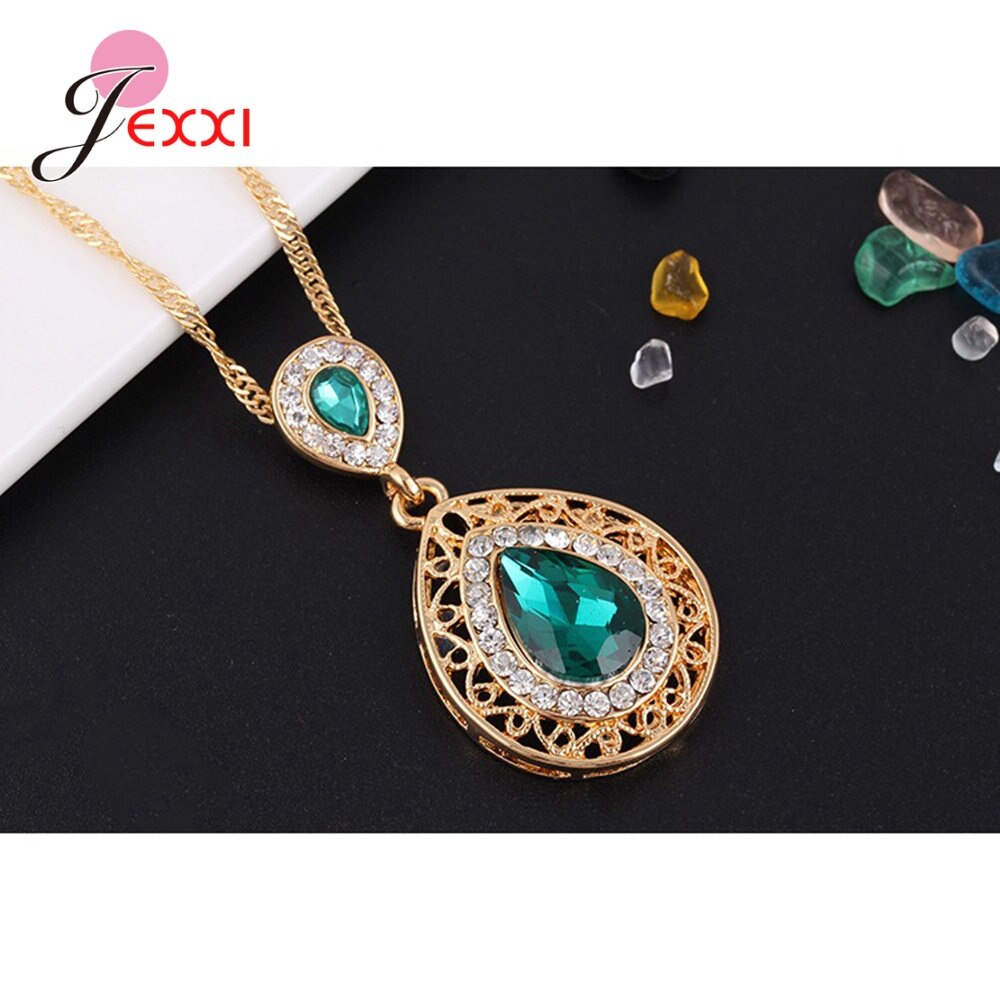 Fast Genuine 925 Sterling Silver Wedding Jewelry Set Korean Style Jewelry Set For Women Latest Jewelry Set