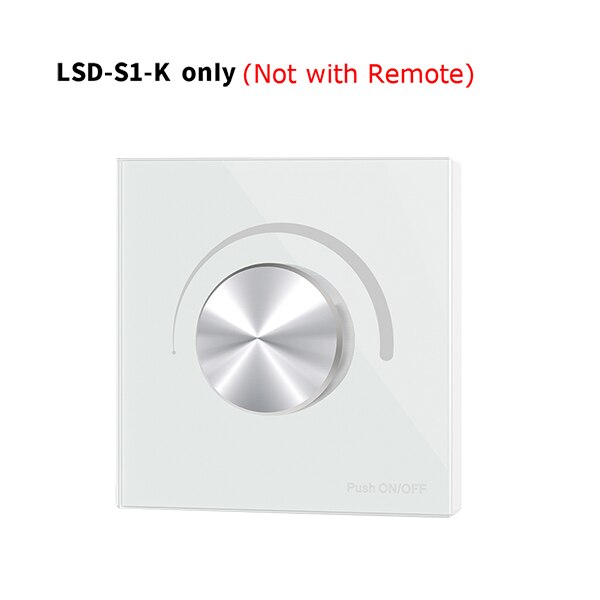 2,4g T21/T22/T24/T25 4 Zone Clever berühren Tafel fernbedienung LED Dimmer dimmen/RGB /RGBW/RGB + CCT Helligkeit LED Regler für LED streifen: LSD-S1-K nur