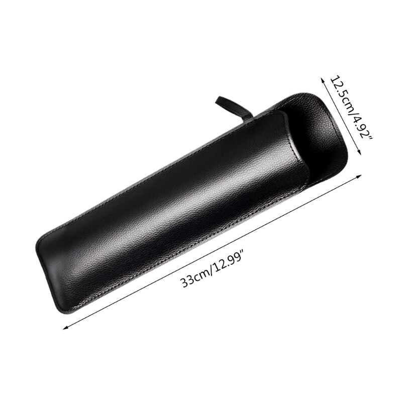 Funda de cuero para paraguas PU, funda para paraguas portátil, impermeable, de almacenamiento, de bolsillo, absorbente de agua, ultrafina