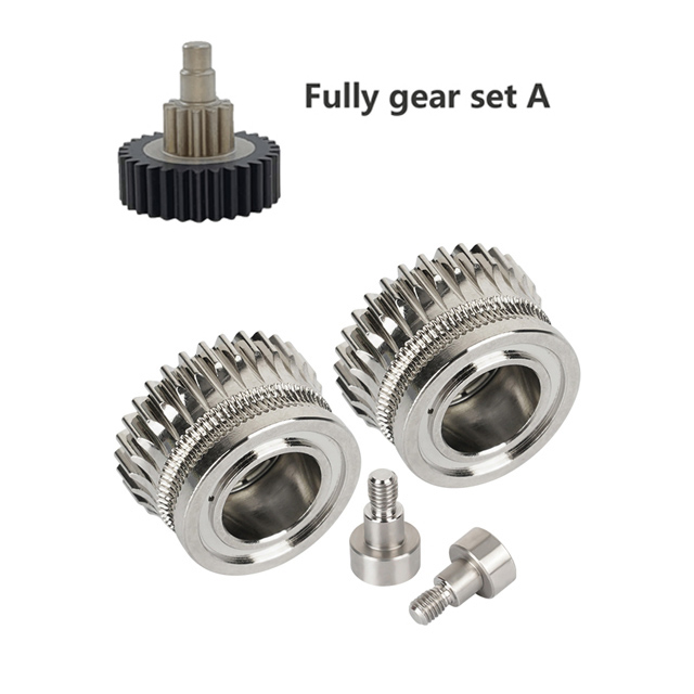 CR K1C Extruder K1 Gear All Metal Filament Drive Gear for Creality K1 Max Extruder Nickel Plated DLC Coating High Hardness Wear: green