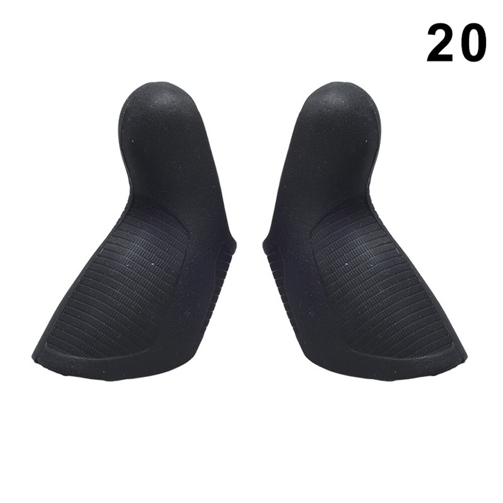 1Pair Bike Cover Hood Silicone Shift Brake Lever Cover for 10/22 Speed SRAM Road Bicycle Shift Brake Lever Cover Silicone: 22 speed black