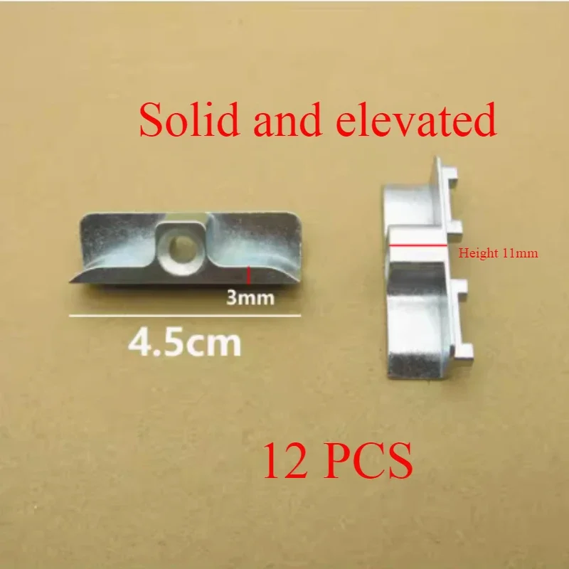 1 st fönsterlås av plaststål, svängstångslåsblock, spänne för dörr och fönsterbeslag: Brun