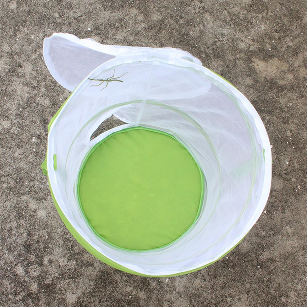 Green 35*50cm Insect Habitat Cage Large Butterfly Habitat Mesh Pop-Up Net Fish Camp Kids Outdoor Sport Cage