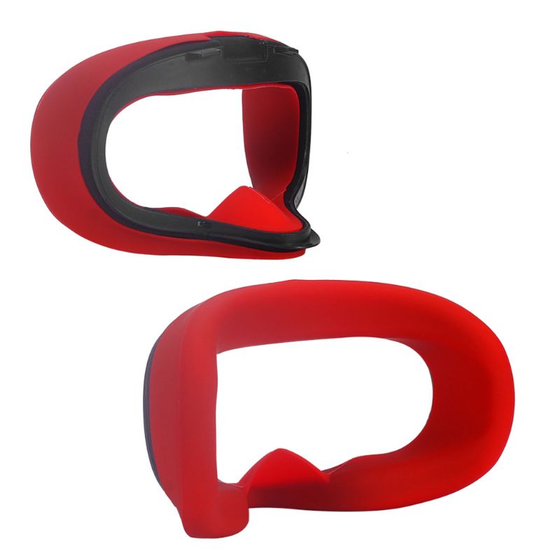 Soft Anti-sweat Silicone Eye Mask Case Cover Skin for oculus Quest VR Glasses L4MD